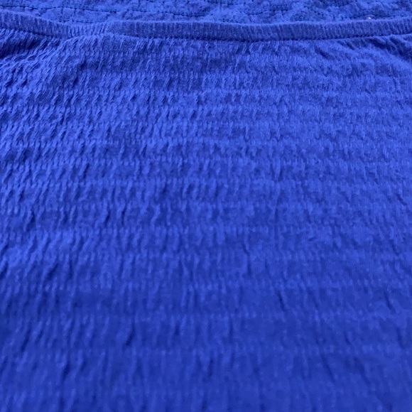 NWOT American Eagle Tube Top Blue Small - Picture 3 of 9